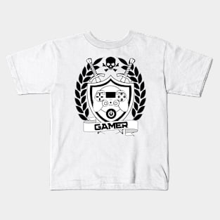 gamer emblem - gaming Kids T-Shirt